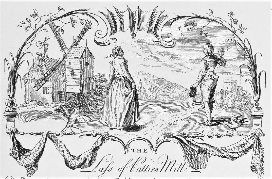 Campbell : The Lass of Patie's Mill (with variations) : illustration