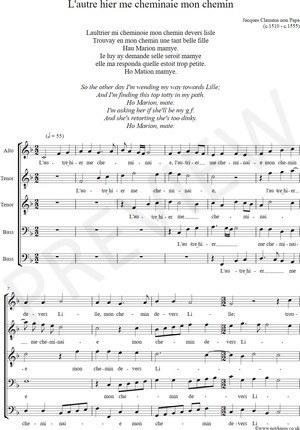 notAmos Performing Editions score preview