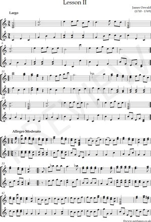 notAmos Performing Editions score preview