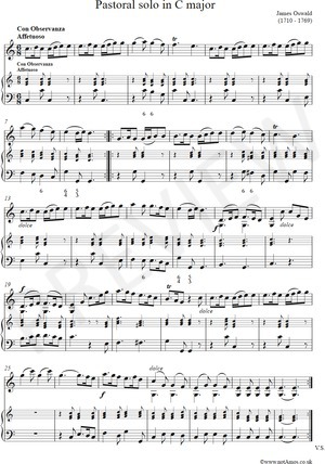 notAmos Performing Editions score preview
