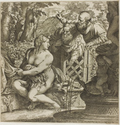 Cooke : Susanna and the two elders : illustration