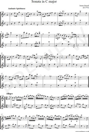 notAmos Performing Editions score preview