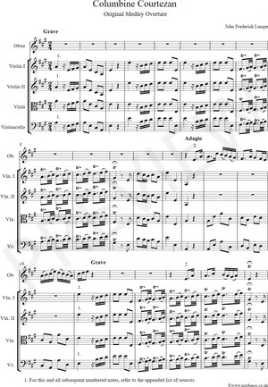 notAmos Performing Editions score preview