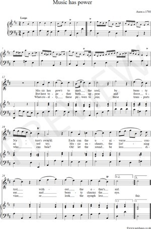 notAmos Performing Editions score preview