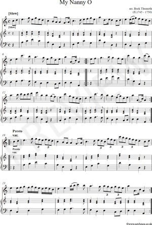 notAmos Performing Editions score preview