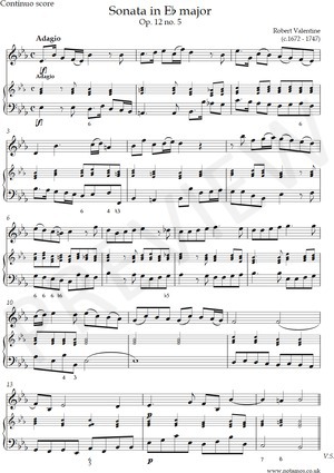 notAmos Performing Editions score preview