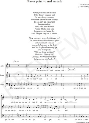 notAmos Performing Editions score preview