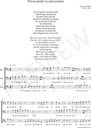 notAmos Performing Editions score preview