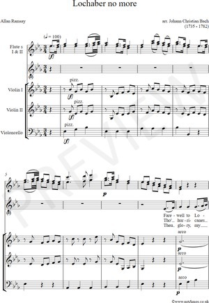 notAmos Performing Editions score preview